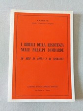 Francesco magni ribelli usato  Milano