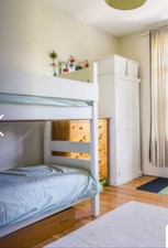Bunk bed white for sale  EPSOM