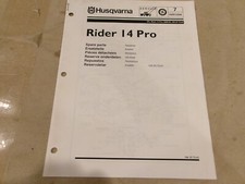 Husqvarna rider pro for sale  Jasper