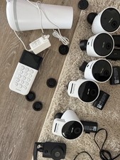 Simplisafe Gen 2 com SEIS câmeras, com 2 montagens, estação base, teclado, sensor de 2 portas comprar usado  Enviando para Brazil