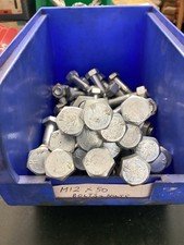 M12x50 bolts nuts for sale  STOKE-ON-TRENT