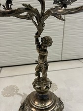 Candelabro argento antico usato  Napoli
