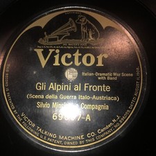78 : VICTOR 69067 , Gli Alpine Al Fronte /la Motte Di Cesare Battisti , Minciott comprar usado  Enviando para Brazil