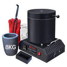 TOAUTO 8KG forno elétrico de fusão de alumínio 1800W controle de temperatura de fundição comprar usado  Enviando para Brazil