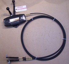 CAIXA DE CONTROLE EVINRUDE SIMPLEX JOHNSON TWO 2 ALÇAS RECONSTRUÍDA, NOVOS CABOS 13' #12 comprar usado  Enviando para Brazil
