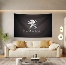 Peugeot Banner Fahne Flagge flag Merch Werkstatt Neu comprar usado  Enviando para Brazil