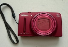 Usado, Câmera Digital Compacta Nikon Coolpix S9700 - VERMELHA - 16MP - Zoom 30x comprar usado  Enviando para Brazil