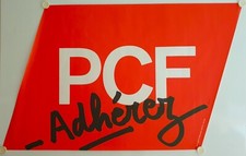 Affiche parti communiste d'occasion  La Courtine