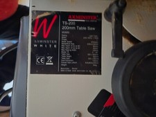 Axminster table saw for sale  SALE