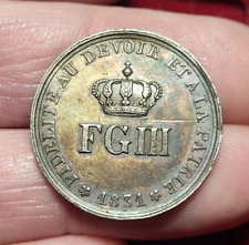 Canton neuchatel médaille d'occasion  Reims