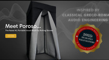 Poroso vocal isolation for sale  Indio