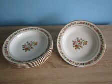 Assiettes creuse porcelaine d'occasion  Château-Salins