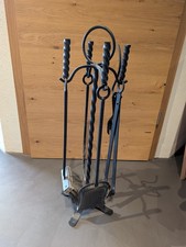 Kachelofenbesteck kaminbesteck gebraucht kaufen  Wörth