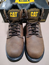 NewOther_CAT Bota de Trabalho Masculina Segundo Turno Biqueira Macia, Marrom Escuro, 11.5_Escura comprar usado  Enviando para Brazil