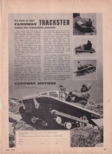 Last cushman trackster for sale  Hartford