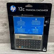 Calculadora financeira HP 12c imobiliária bancária (CAIXA ABERTA) comprar usado  Enviando para Brazil