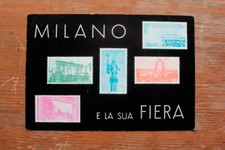 Cartolina commemorativa fiera usato  Roma