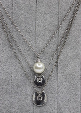 Silver tone strand for sale  Noblesville