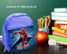 Lancheira escolar personalizada infantil Spiderman nome impresso comprar usado  Enviando para Brazil