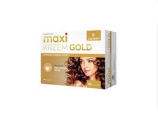 MAXI KRZEM GOLD 60 kaps włosy skóra paznokcie MINERAŁY WITAMINY METIONINA BAMBUS, używany na sprzedaż  PL