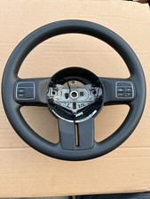 Usado, Volante Jeep Compass 2007-2017 com interruptor de controle de cruzeiro couro preto fabricante de equipamento original comprar usado  Enviando para Brazil