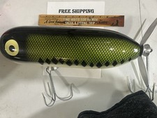 Isca gigante Heddon X0361 bebê torpedo LOJA DISPLAY HOMEM CAVERNA DECORAÇÃO APROX 17", usado comprar usado  Enviando para Brazil