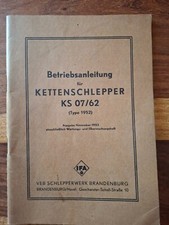 Kettenschlepper type 1952 gebraucht kaufen  Senftenberg