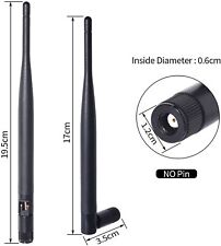 Antena aérea roteador grande ganho 6dbi RP-SMA fêmea WIFI 2.4GHZ 5GHZ 4G 5G MIMO comprar usado  Enviando para Brazil