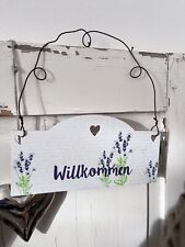 Türschild willkommen schild gebraucht kaufen  Alzey