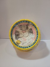 Tigela de gato céu azul gatinhos parada para ratos pops cerâmica pintada à mão comprar usado  Enviando para Brazil
