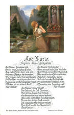 AK Lied " Ave Maria " ca. 1920 (?) Hymne an die Jungfrau - Franz Schubert comprar usado  Enviando para Brazil