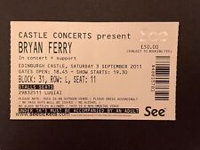 Bryan ferry ticket for sale  NEWENT