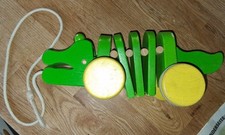 Nachziehtier krokodil holz gebraucht kaufen  Weener