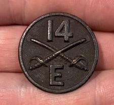 14º Regimento de Cavalaria E Coleira de Tropa Disco Calvário Cav Parafuso Traseiro Tipo 1 SB comprar usado  Enviando para Brazil