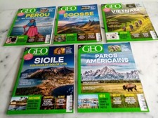 Lot magazines geo d'occasion  Neuilly-sur-Marne