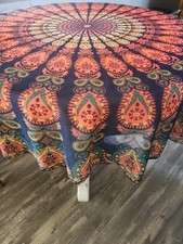 Round tablecloth vibrant for sale  Phoenix
