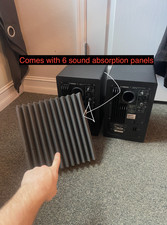 Usado, Monitor de estúdio Yamaha Hs7 Powered - Par preto H0123 comprar usado Usado, Monitor de estúdio Yamaha Hs7 Powered - Par preto H0123 comprar usado  Enviando para Brazil