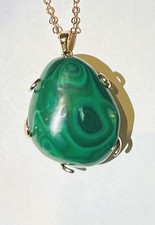 Malachite pendant set for sale  Port Lavaca