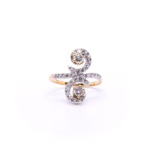 Bague 1900 diamants d'occasion  Nice-