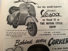 Vespa douglas h.m.f. for sale  BRIGHTON