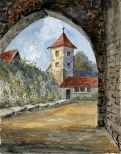 Richard colenutt watercolour for sale  UK