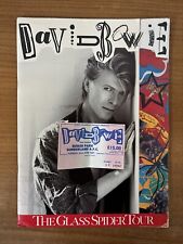 Usado, David Bowie Glass Spider Used Ticket Stub and Tour Programme 1987 Roker Park comprar usado  Enviando para Brazil