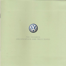 Volkswagen touareg specificati for sale  UK