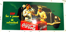 Coca cola plaque d'occasion  Cloyes-sur-le-Loir