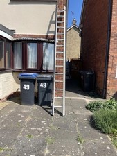 Double extendable aluminium for sale  HINCKLEY