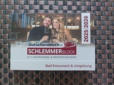 Schlemmerblock gutscheinbuch b gebraucht kaufen  Ettlingen