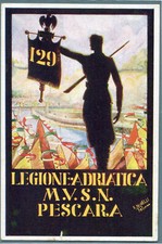 M.v.s.n. cartolina legione usato  Roma
