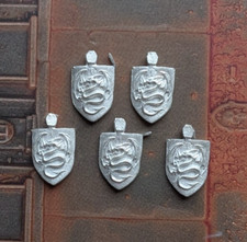 WFB Vampire Counts Blood Dragon Shield x5 metal comprar usado  Enviando para Brazil