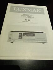Manuale istruzioni luxman usato  Italia