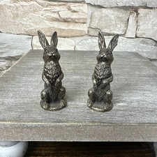 Vintage2 mini pewter for sale  Bedford